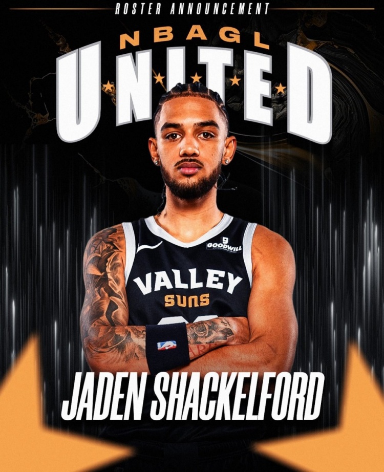 太阳队以Exhibit 10合约签下G联盟得分手杰登-沙克尔福德，其场均贡献17.5分